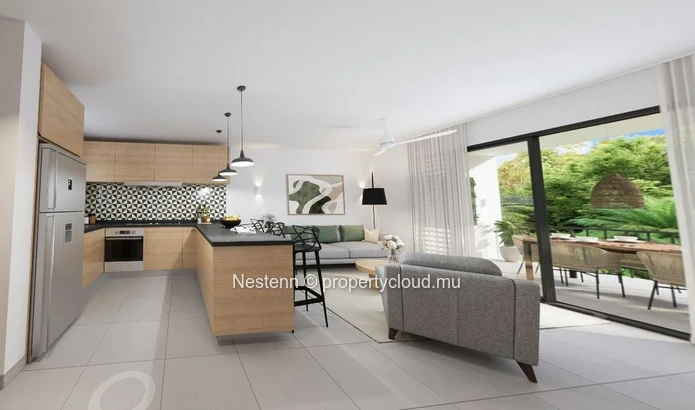 Beau penthouse de 2 chambres de 133m²