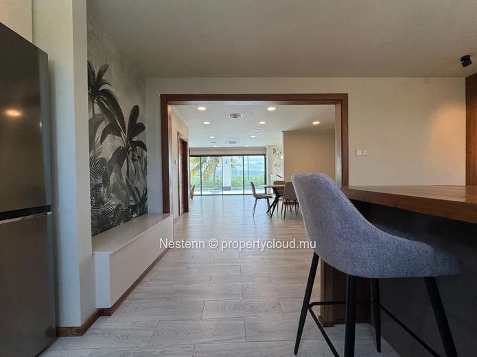 Maison meublée de 3 chambres proche plage et vue dégagée.