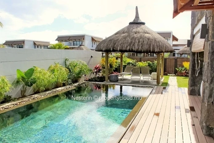Villa de 3 chambres dans une résidence de style resort à proximité de la plage