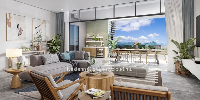 2-bedroom apartment near the heart of a Smart City. 