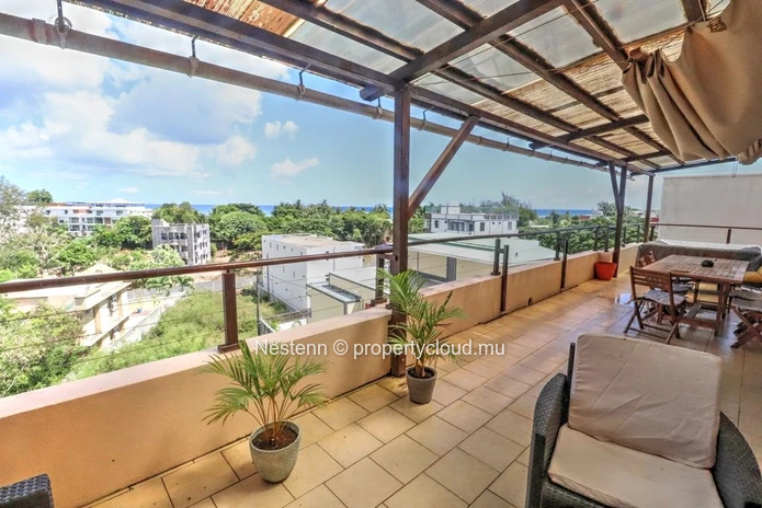 Penthouse moderne avec 2 chambres et proche des commerces 