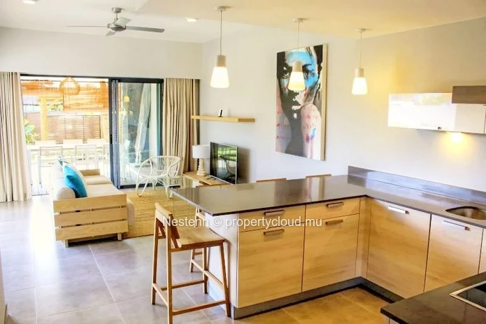 Villa de 3 chambres dans une résidence de style resort à proximité de la plage