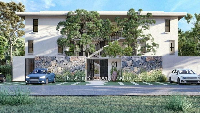Beau penthouse de 2 chambres de 133m²