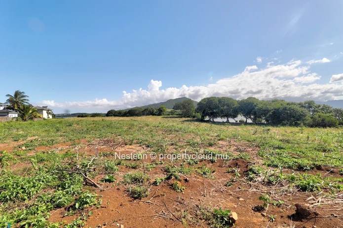 Magnifique terrain de 14 984 m² avec vue imprenable sur la baie de Ferney, la montagne du Lion, la Falaise Rouge et l...