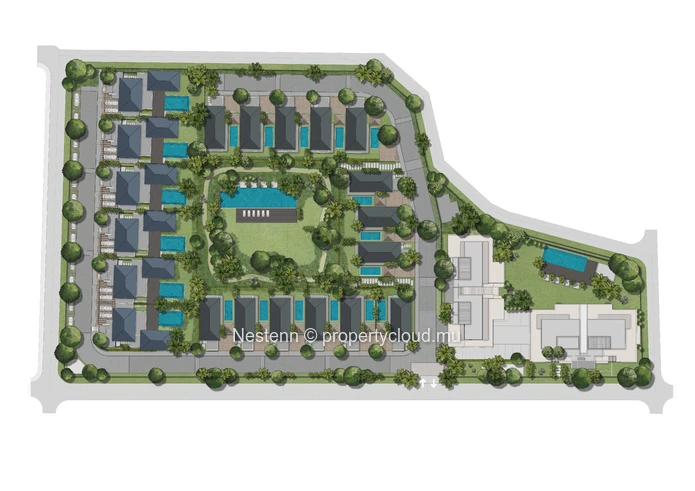 Spacieux et luxueux – Villa duplex de 4 chambres sur plan 