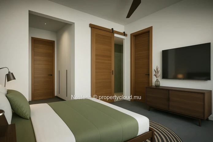 Villa en duplex de 3 chambres avec piscine privée dans une région préservée. 