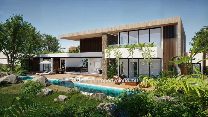 Découvrez l'élégance unique d'une villa sur plan 