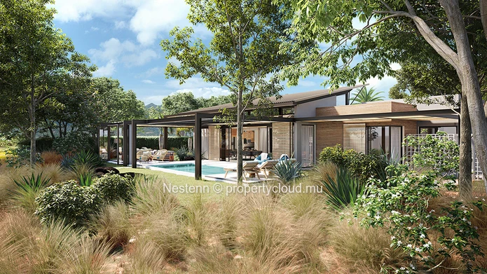 Villa de 3 chambres vue mer et golf dans un domaine d'exception avec Golf