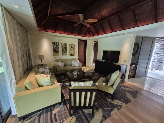 Luxurious modern villa with private pool and seafront access