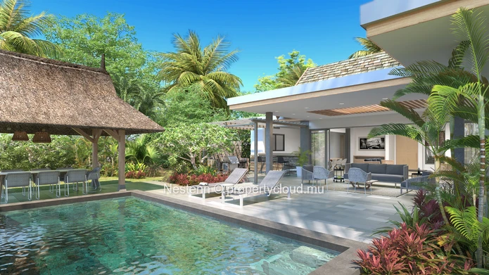 Villa de 3 chambres dans un domaine résidentiel avec golf et accès mer
