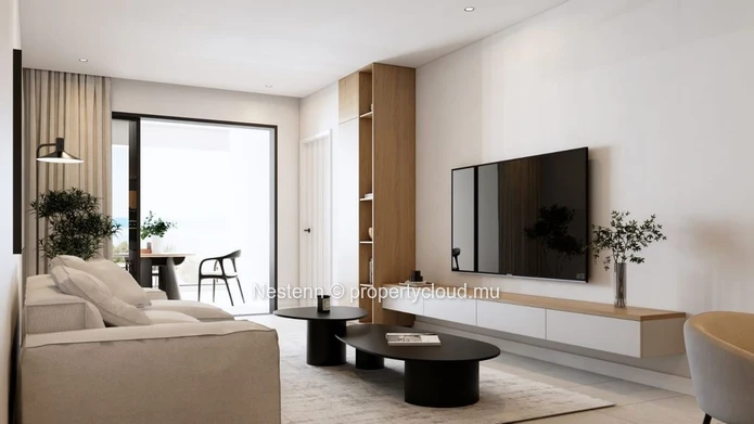 Un appartement avec un style de vie côtier au cœur de la ville