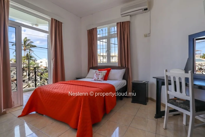 3-Bedroom apartment nust 2 minutes from the beach with modern comforts and swimming pool.