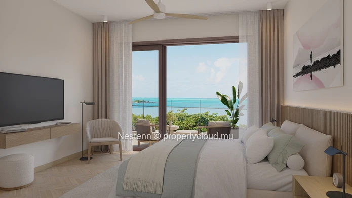 Penthouse 4 chambres avec vue mer