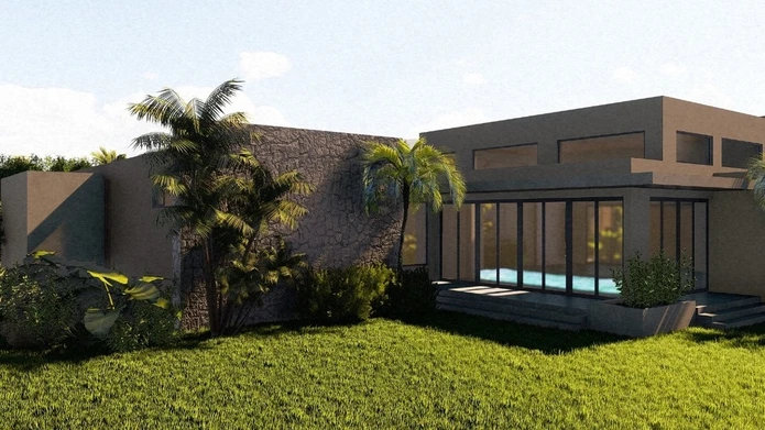Luxury 4 bedroom villa with pool & sauna 