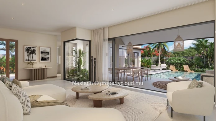 Un mode de vie tropicale avec 4 chambres
