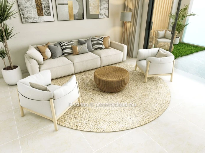 Penthouse en duplex avec vue et acces mer.