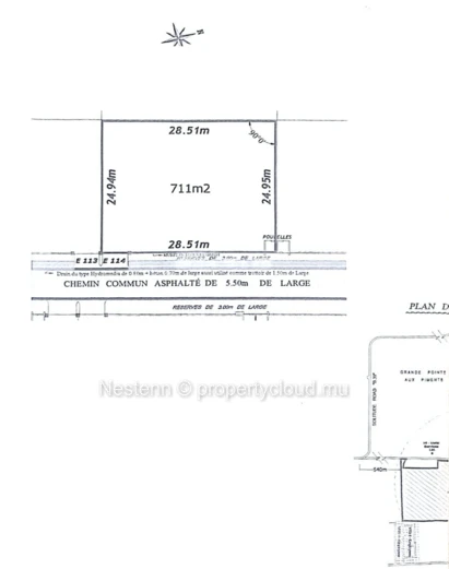 Terrain résidentiel de 711 m² au Domaine Harmony – votre havre de paix vous attend.