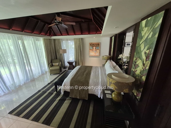 Luxurious modern villa with private pool and seafront access