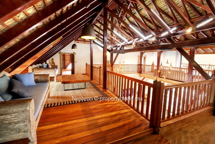 Sublime villa de 6 chambres de style balinais en résidence sécurisée