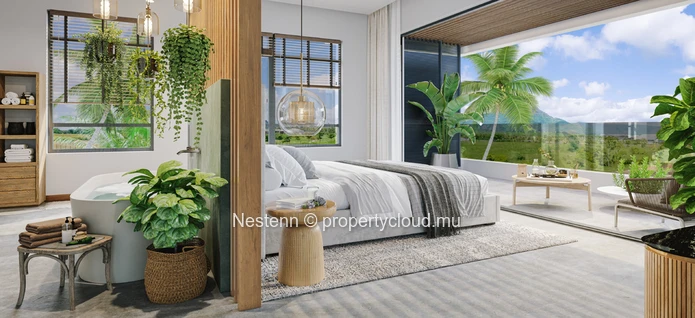 Appartement de 3 chambres. 