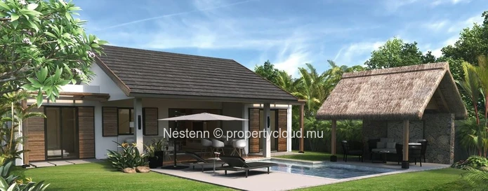 Villa authentique de 2 chambres dans un domaine proche de la plage