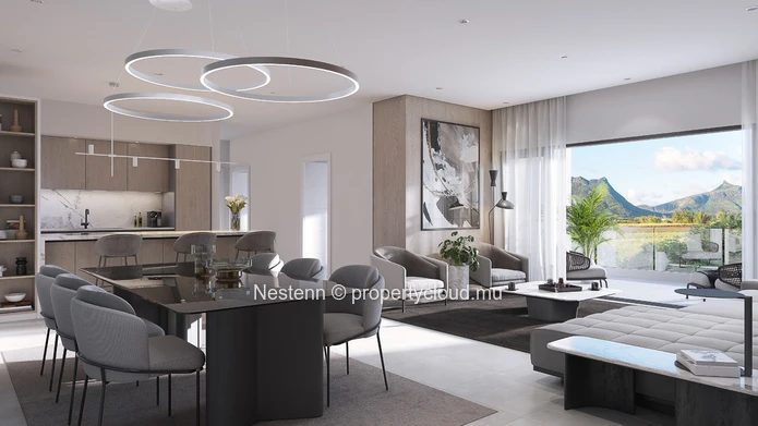 3-bed apartment located in all city amenities. 