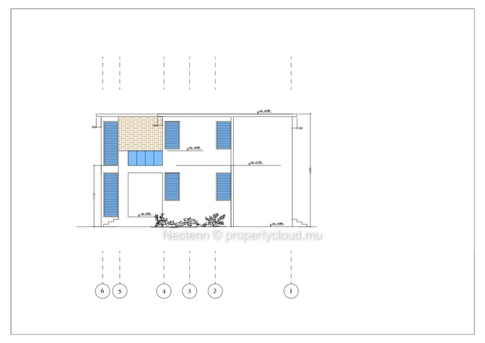 Maison neuve en construction 