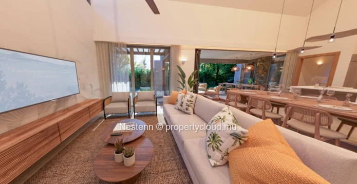 Villa de 2 chambres dans une région préservée à proximité de la plage. 