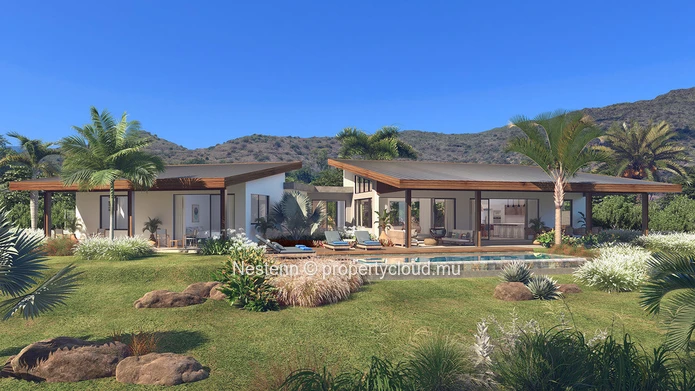 Superbe villa de 4 chambres en suite intégrée dans un resort 5*****, située au coeur de la nature de l'Ouest