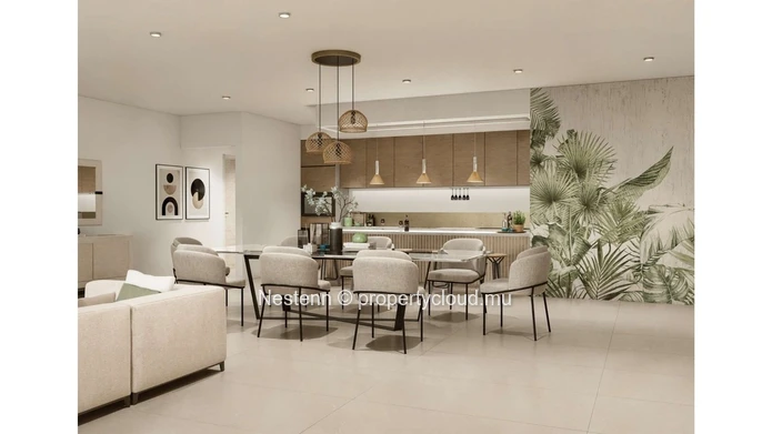 Appartement avec vue offrant un art de vivre exclusif sous les tropiques