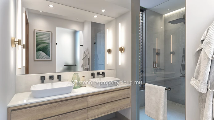 Penthouse de prestige de 3 chambres avec vue mer