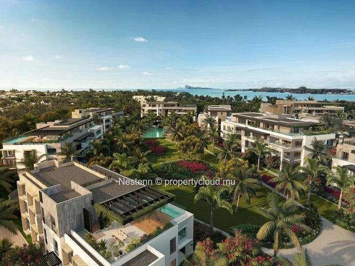 Appartement de 2 chambres en domaine sécurisé à quelques pas de la plage 
