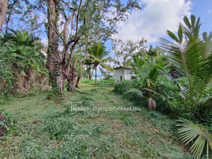Terrain exclusif en bord de mer 