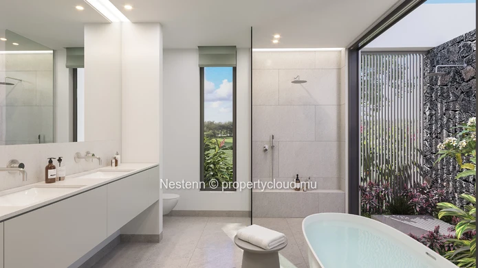 Villa contemporaine de 3 chambres vue mer