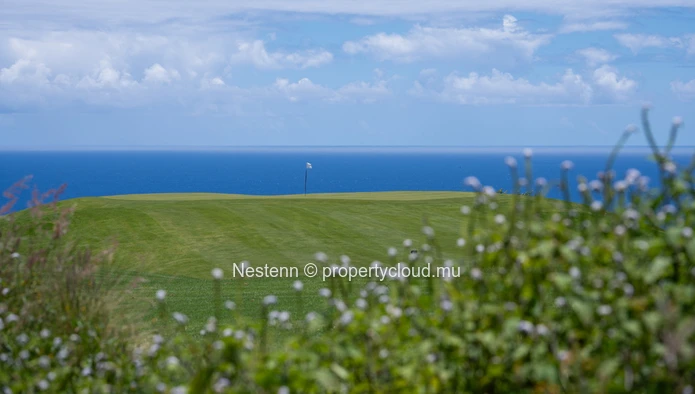 Sea view land of 1575 m² in an exceptional estate.