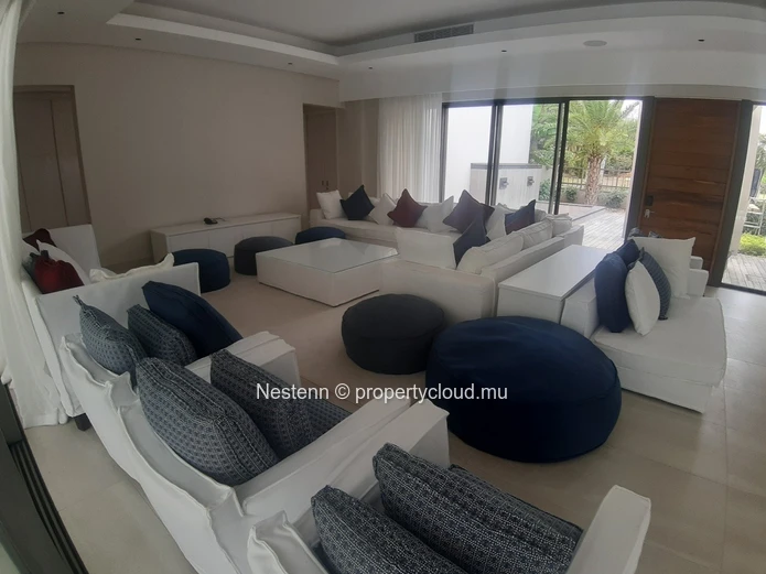 4-bedroom beachfront villa in a secured residence