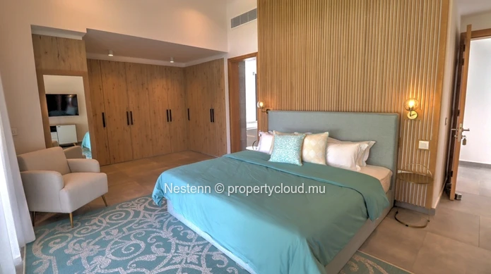  Villa de 4 chambres proche de la plage dans une résidence sécurisée. 