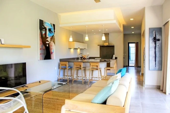 Villa de 3 chambres dans une résidence de style resort à proximité de la plage