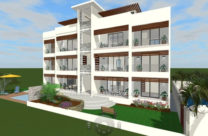 New 1st floor apartment with 2 bedrooms 