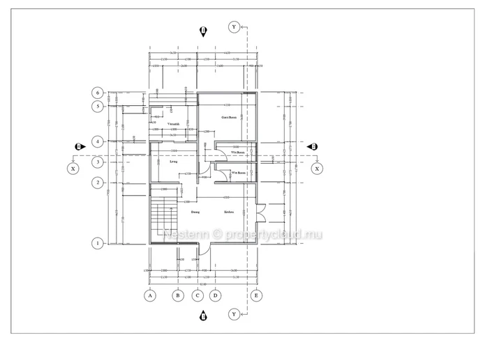 Maison neuve en construction 