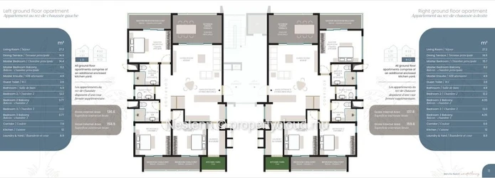 Appartement de 3 chambres avec acces mer