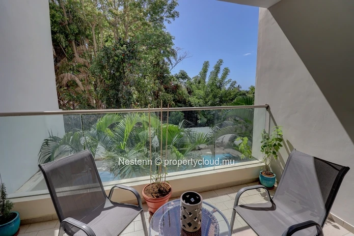 Confortable appartement de 3 chambres proche de la plage dans une résidence sécurisée. 
