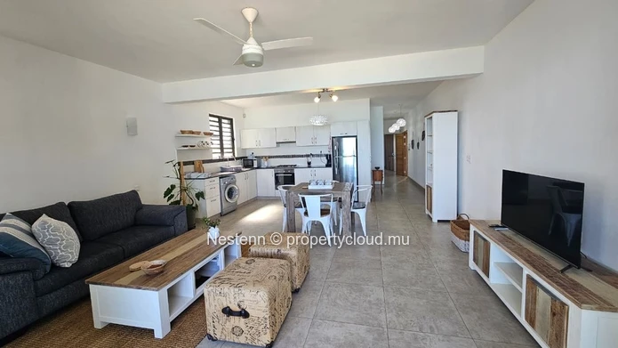 Appartement en bord de mer avec 2 chambres