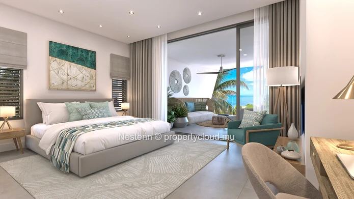 Appartement de luxe 3 chambres avec vue mer 