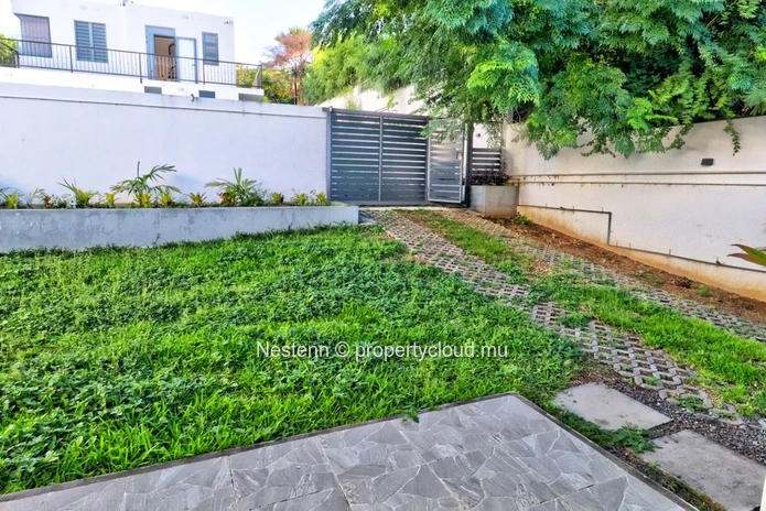 New single-storey house with 3 bedrooms.