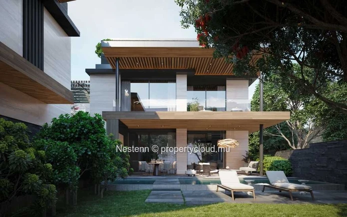 Rare villa de 3 chambres en suite pieds dans l'eau avec rooftop aménagé