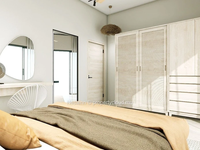 Appartement de 3 chambres avec acces mer