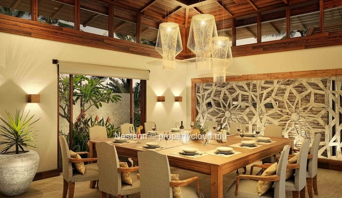 Luxurious 3 bedroom villa with private pool and also the possibility of customization.