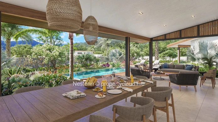 Superbe villa de 4 chambres en suite intégrée dans un resort 5*****, située au coeur de la nature de l'Ouest