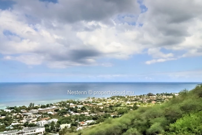 Villa d'exception de 5 chambres en suite avec vue imprenable sur le lagon et la montagne du Morne 